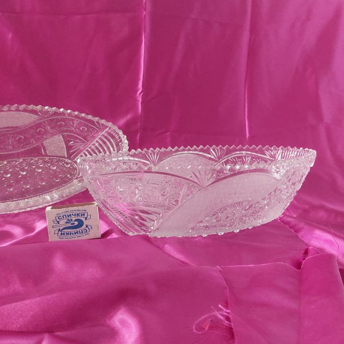 Вазы хрустальные