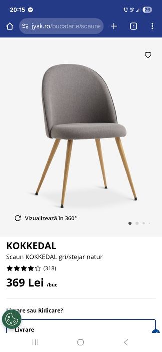 Scaune Jysk - Kokkedal