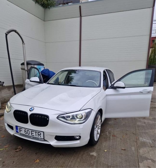 Bmw seria 1 116 automat alb perlat piele crem