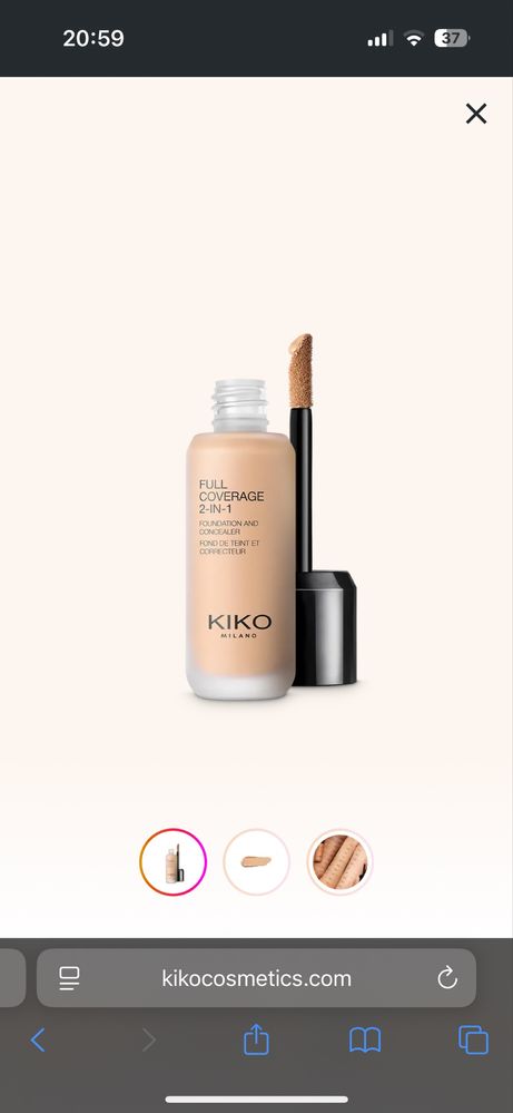 Фон дьо тен Kiko Milano