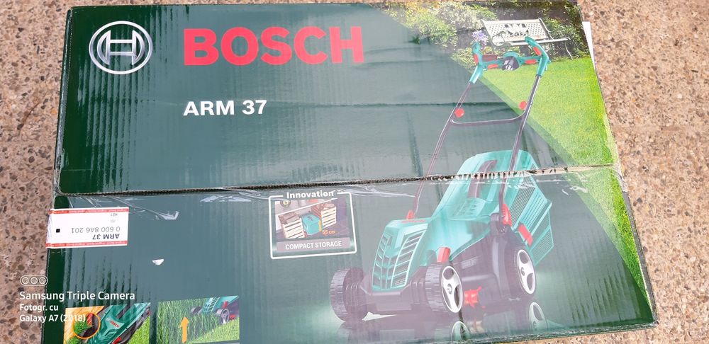Mașină electrică tuns iarba Bosch ARM 37 nouă sigilată 2024