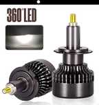 Лед крушки – Turbo Led H4 Canbus 360° ВИСОК клас CANBUS,Мощни /80W