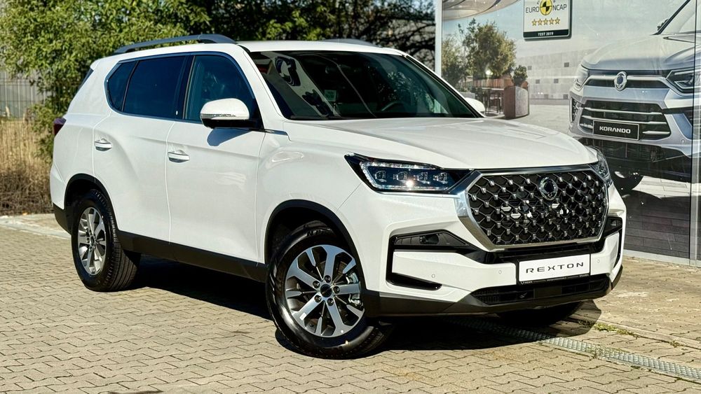 SsangYong REXTON Rexton PREMIUM 2.2E-XDI 202HP 4WD A8 - WAK Alb Perlat / 7 locuri / R18