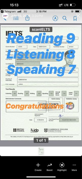 Ielts Ingliz Tili Tashkent