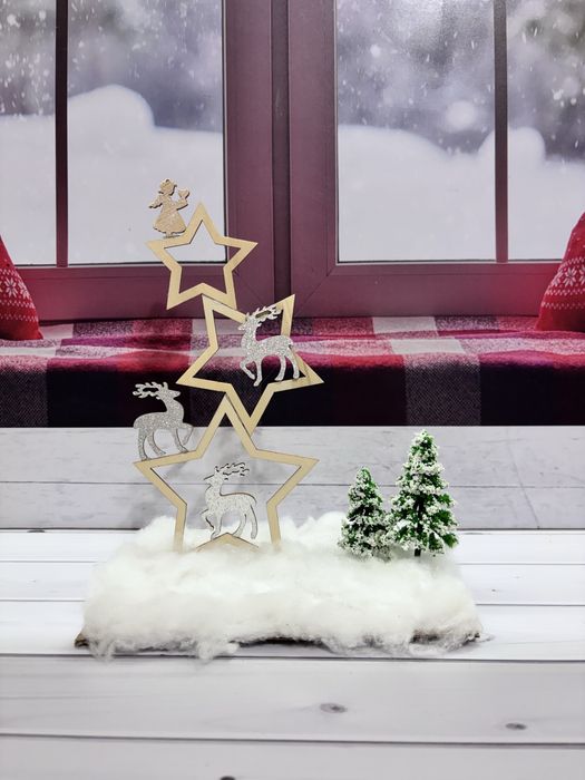 Детская новогодняя поделка