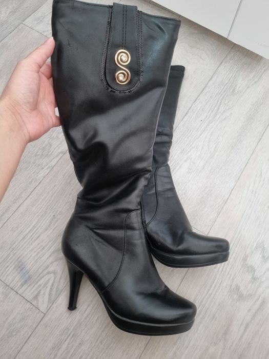 Женские сапоги зимние + босоножки 38