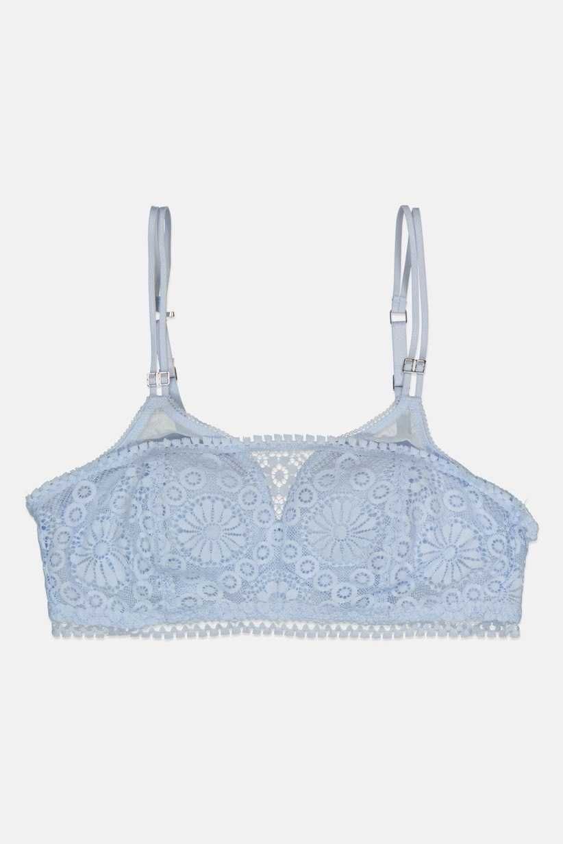 Дантелено подплатено бюстие  Aerie