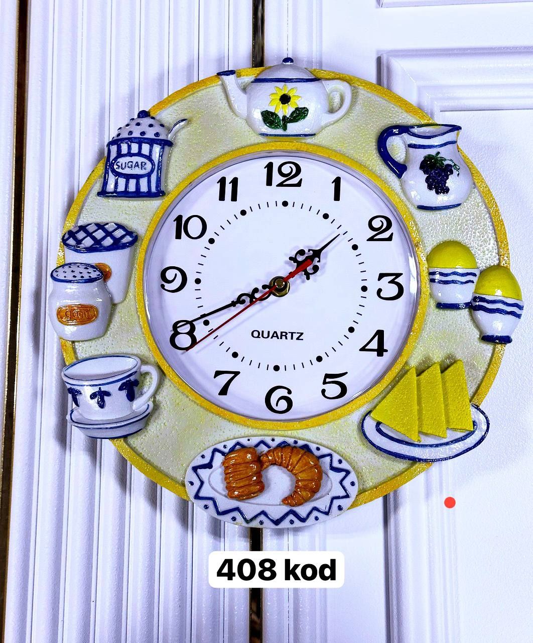 Креативные часы для кухни
