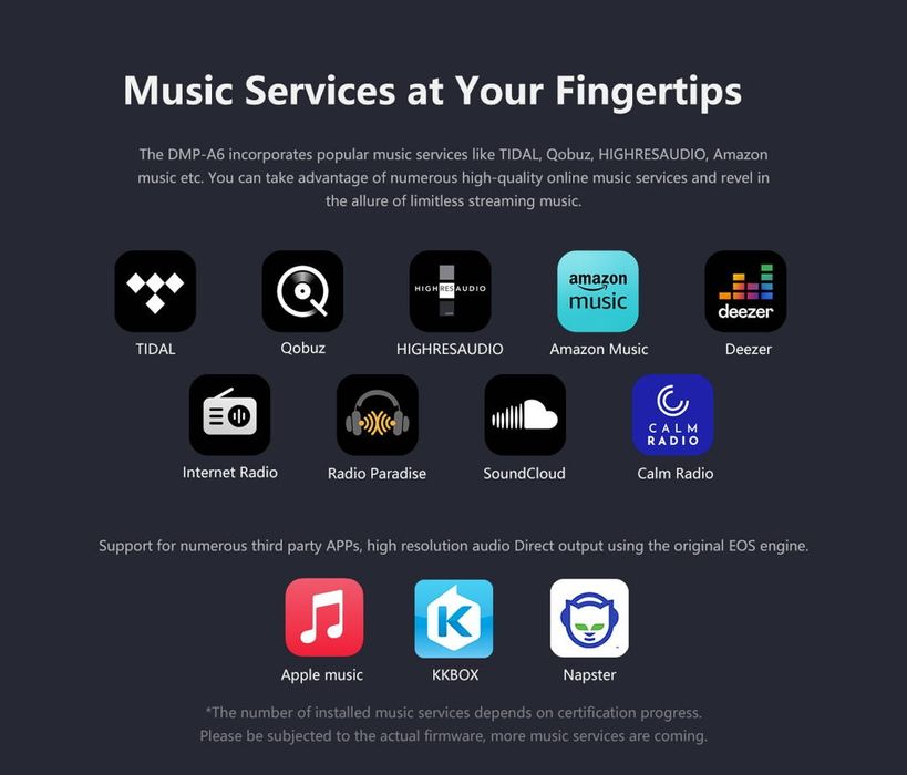 Eversolo DMP-A6+Ъпгрейд+SSD и гаранция, стриймър, DAC, Pre-Amp