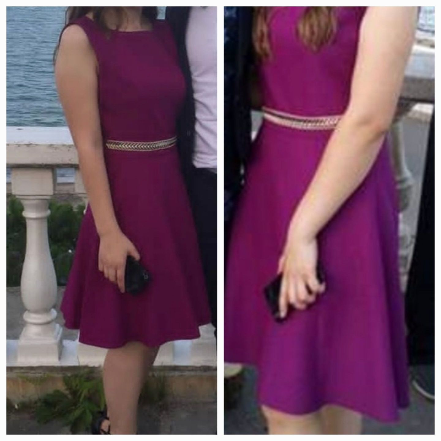 Официална рокля в лилаво