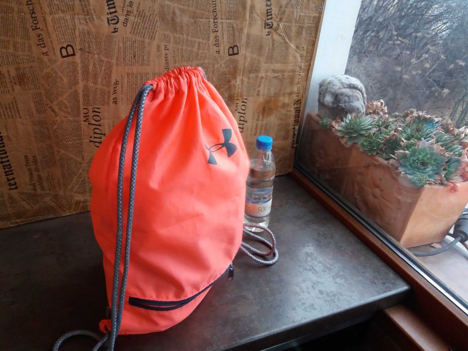 мешка,раница Under Armour неонова торба,текстилна чанта,