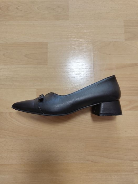 Черно дамкси обувки Scarperia