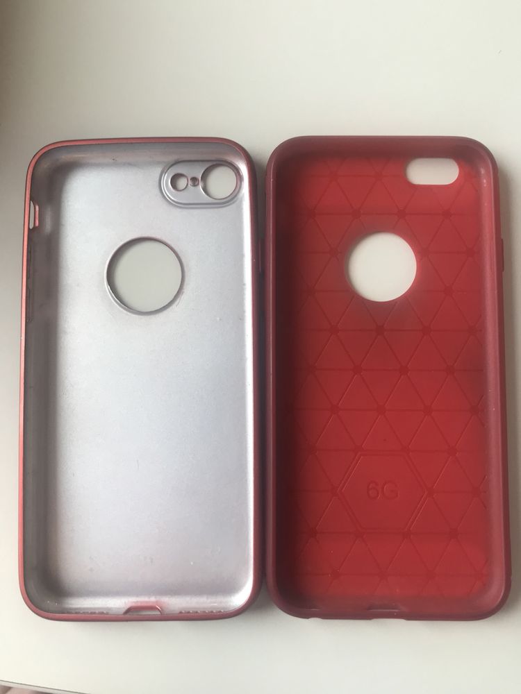 2 бр силиконови кейсове за iPhone 6 и iPhone 7