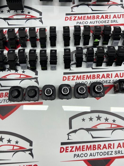 Set Butoane/Buton Geam/Geamuri Panou Oglinzi Vw Golf Passat Tiguan