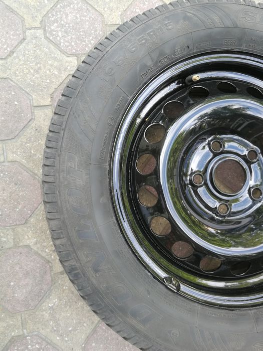 2 Железни джанти 15 цола 5х112 VW 57.1 6Jx15 + слаби гуми 195/65 R15