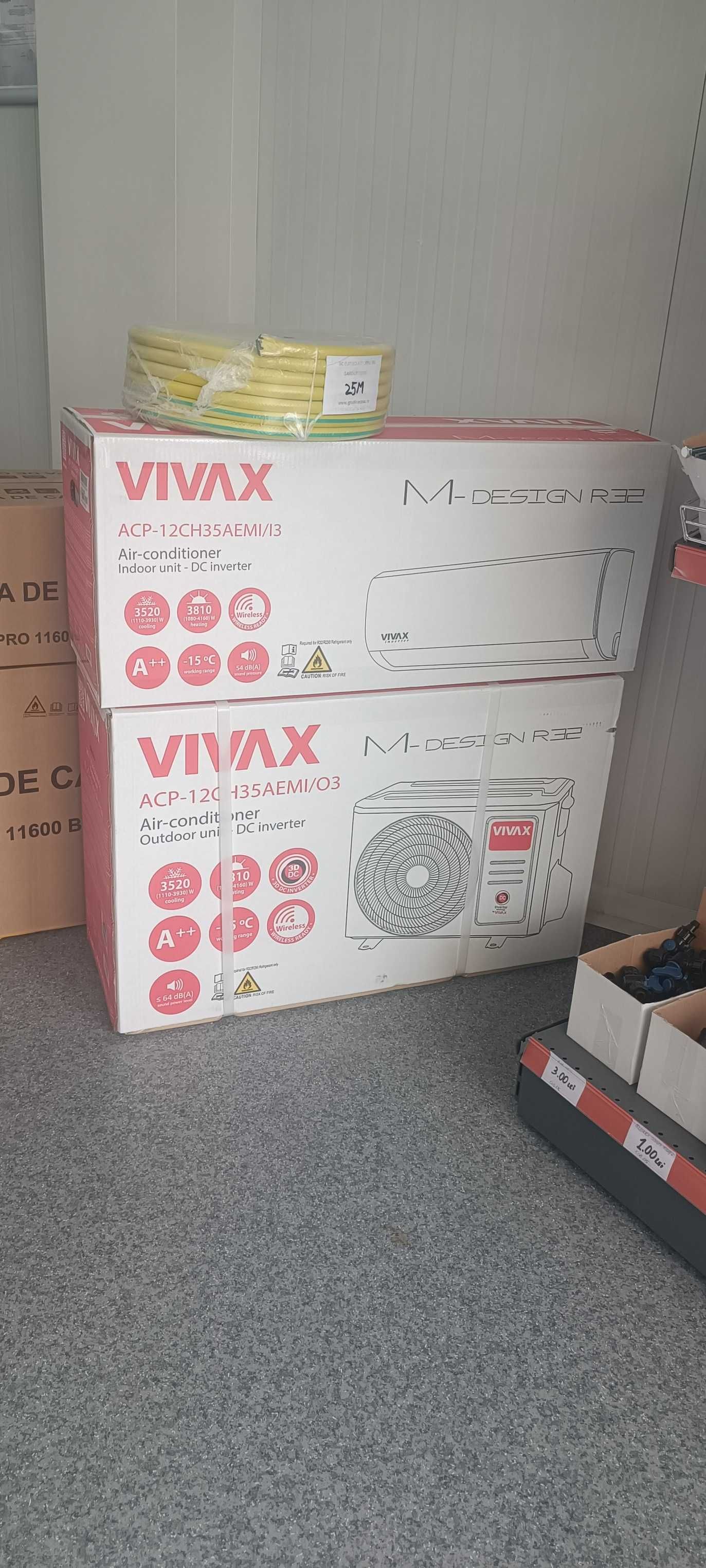 Aer Conditionat VIVAX M-Design,12000 BTU- 1500 lei