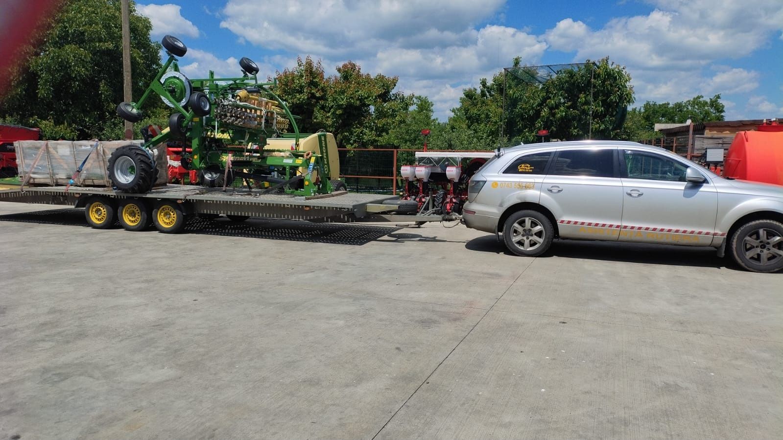 Asistență rutieră, service auto,transport utilaje!