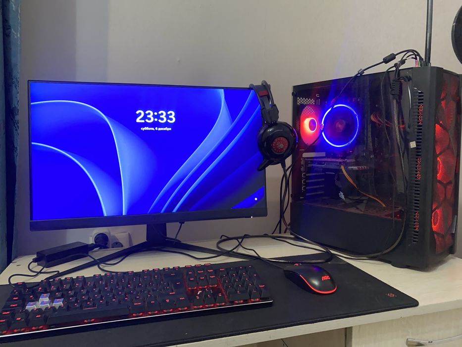 Игровой компьютер с комплектующими