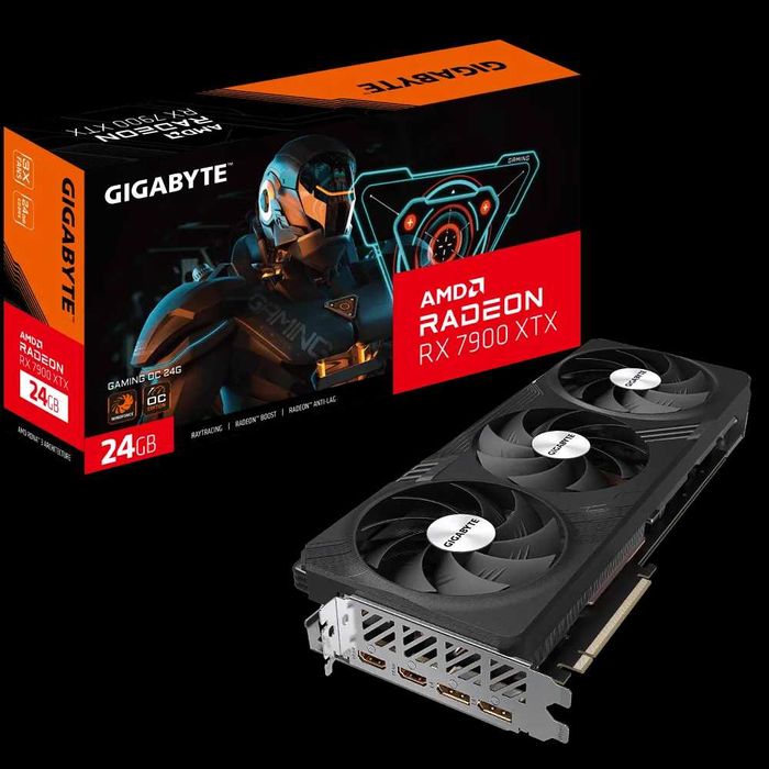 Продавам видеокарта GIGABYTE AMD Radeon™ RX 7900 XTX 24G