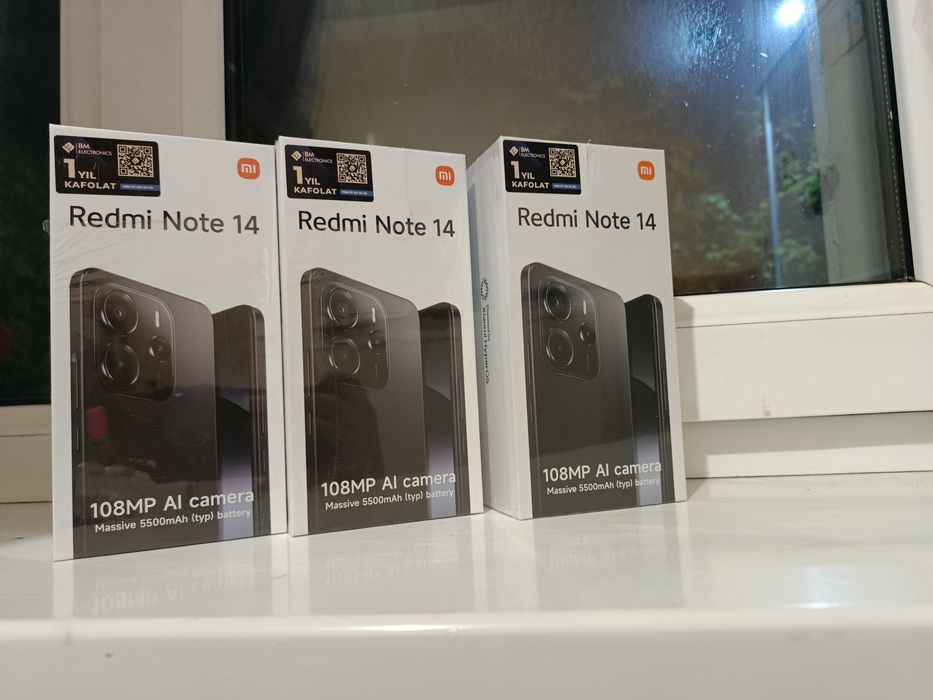 Redmi note 14 8/256 Чёрный
