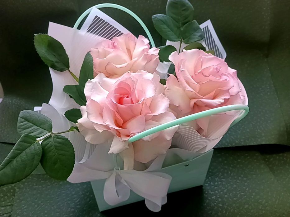 Букет в коробке каждый день свежие