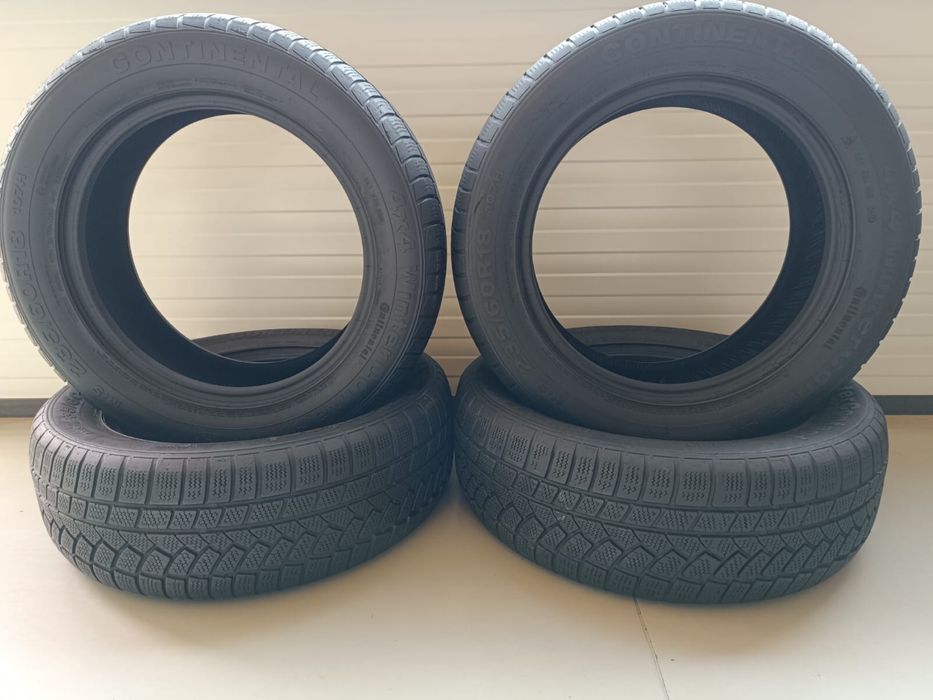 4бр зимни гуми 235/60/18/Continental winterContact 4x4/dot2416/5.8мм