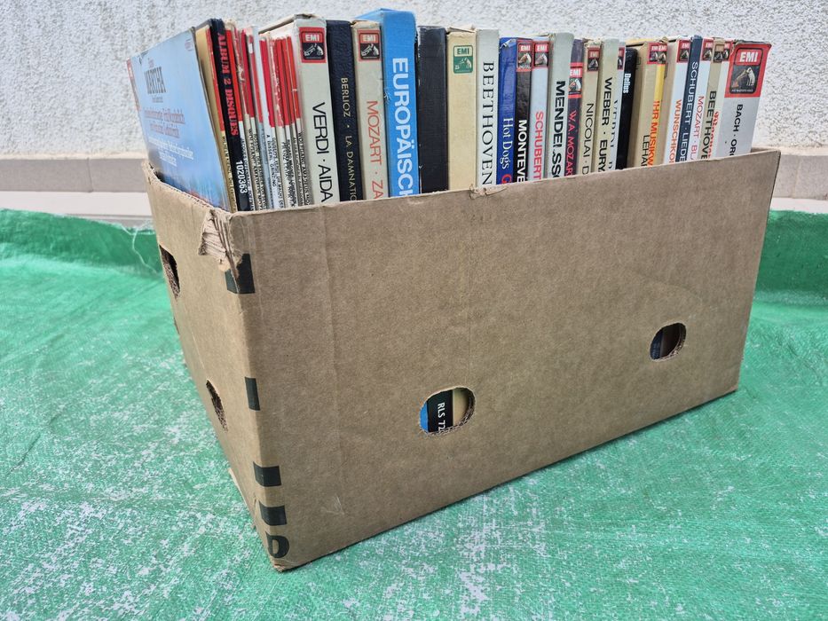 Vând Lot 150 Discuri Vinil colectia EMI HIS MASTERS VOICE muzica clasi