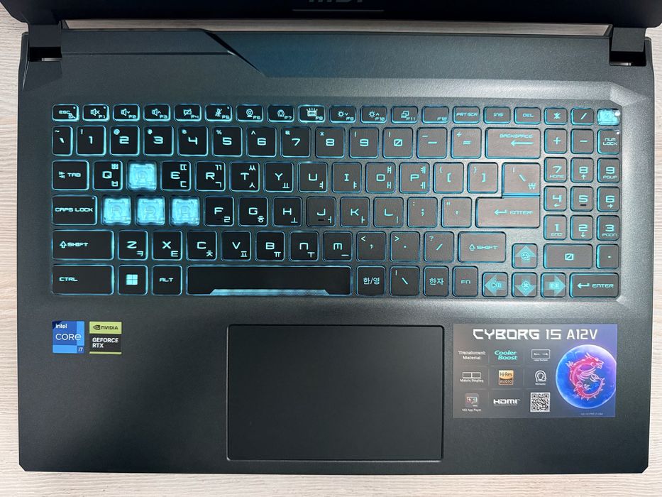 Msi Cyborg i7-12650H RTX-4060 8Gb 16/1Tb
