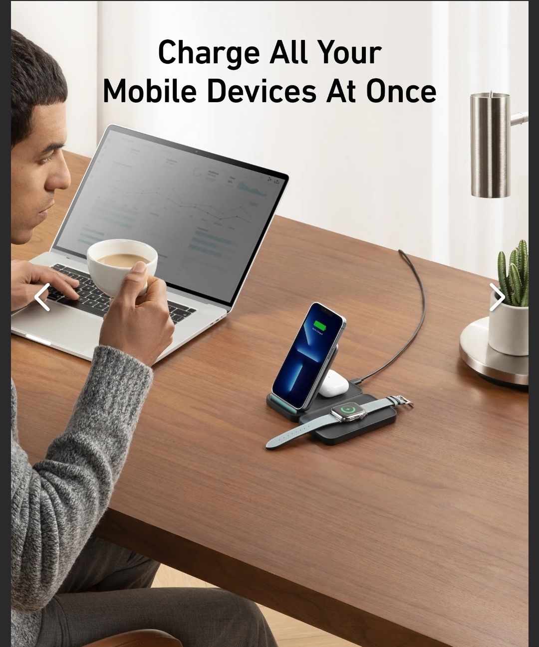 Anker 533 Wireless Charger (3-in-1 Stand)