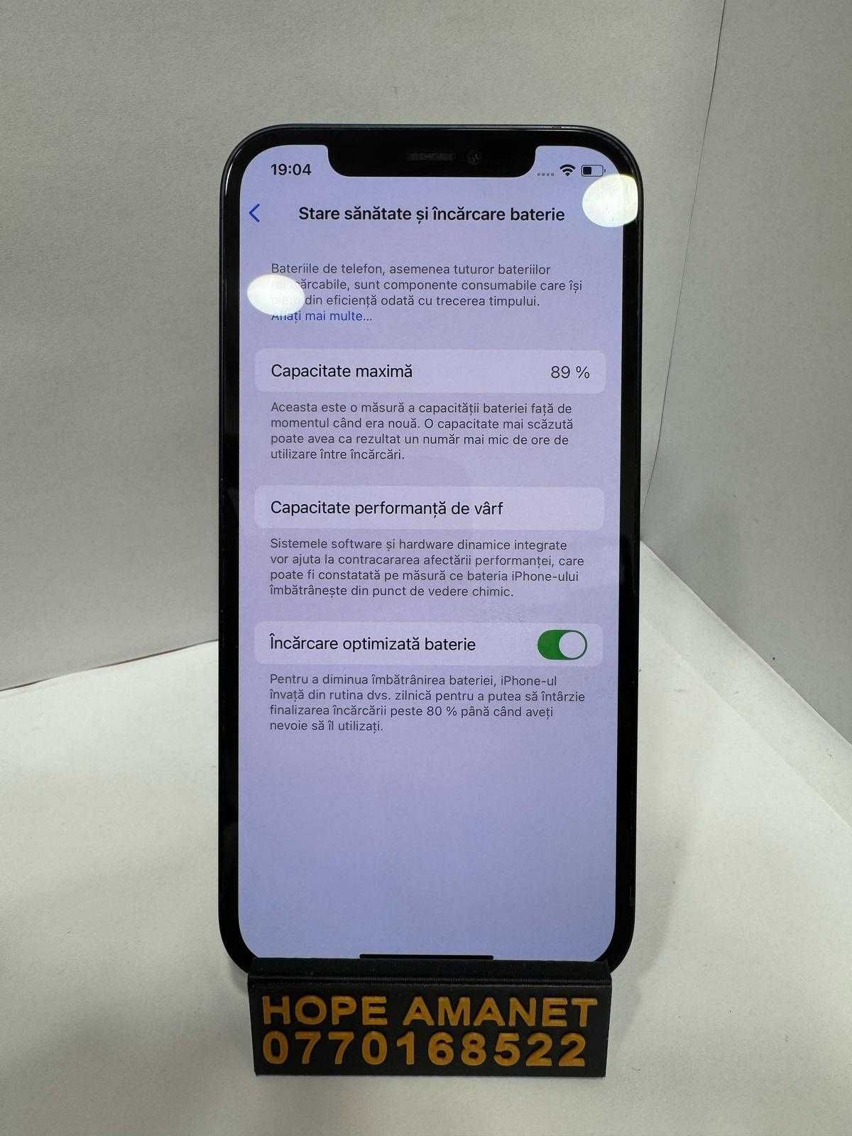 Hope Amanet P1/ iPhone 12/64GB/89% capacitate baterie