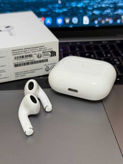 Слушалки Apple AirPods 3 A2565 A2565 A2897 Оригинални 100%