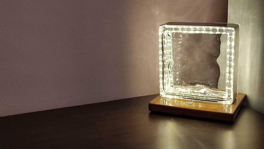 veioza led unicat deosebita cu touch control