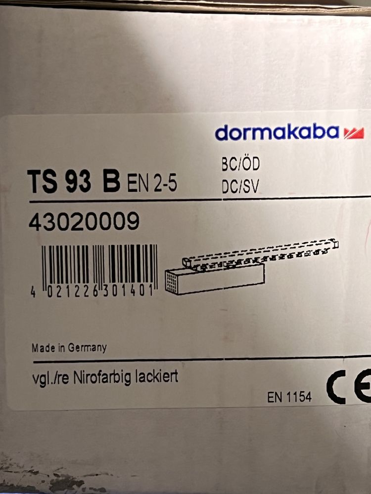 Dormakaba ts 93 b en 2-5 Дормакаба автомат за врата