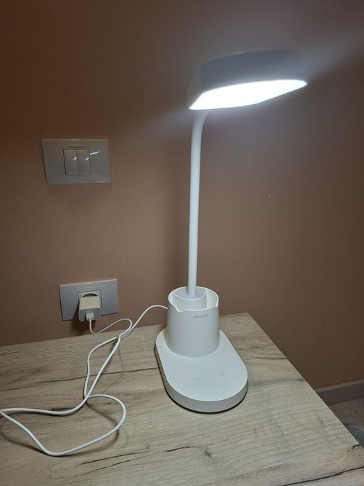Lampa de birou PHILIPS, 7W, Alb