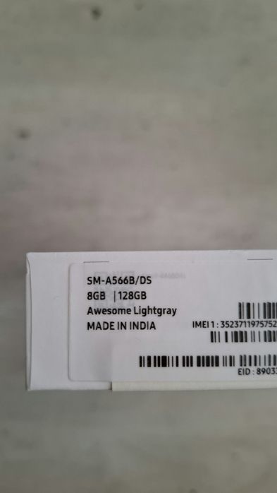 НОВ Samsung A56 5G + Подарък Слушалки