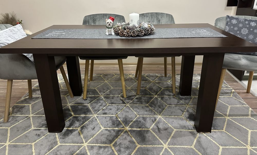 Холна маса + кафе масичка цвят венге