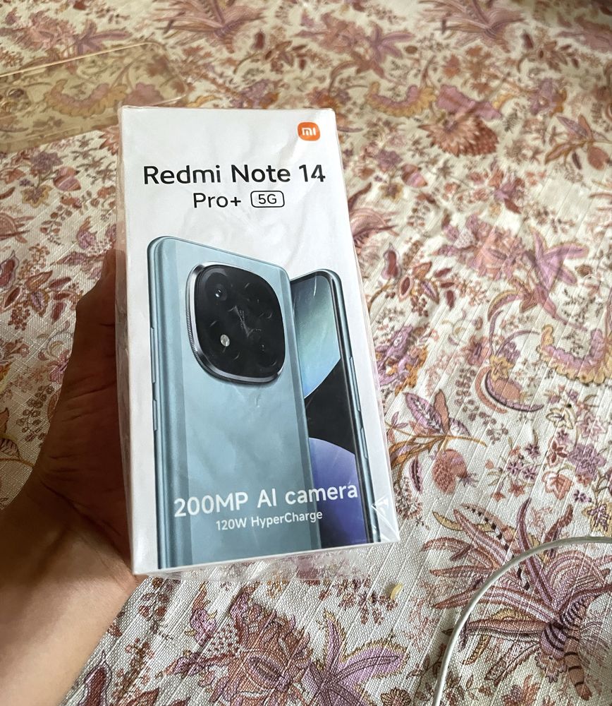 Redmi note 14 pro + 5G  8gb Ram 256gb Rom