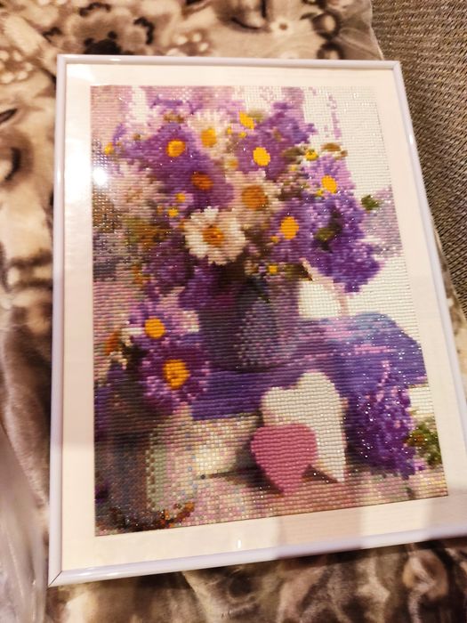 Goblen diamante lucrare manual