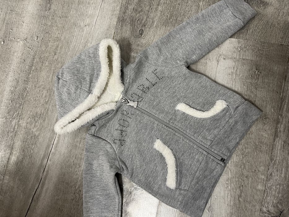 Pulover cu fermoar fete