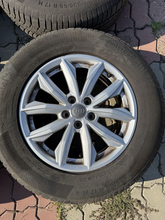 Vand set Jante+cauciucuri Audi Q5, Q3 / 235.65.17 M+S