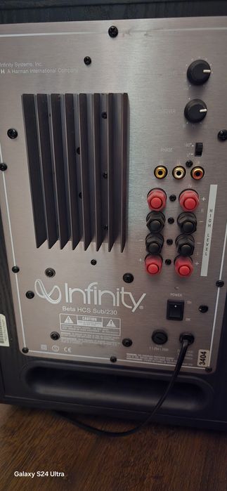 Sistem Home Cinema Infinity Beta HCS 5.1 – Subwoofer activ