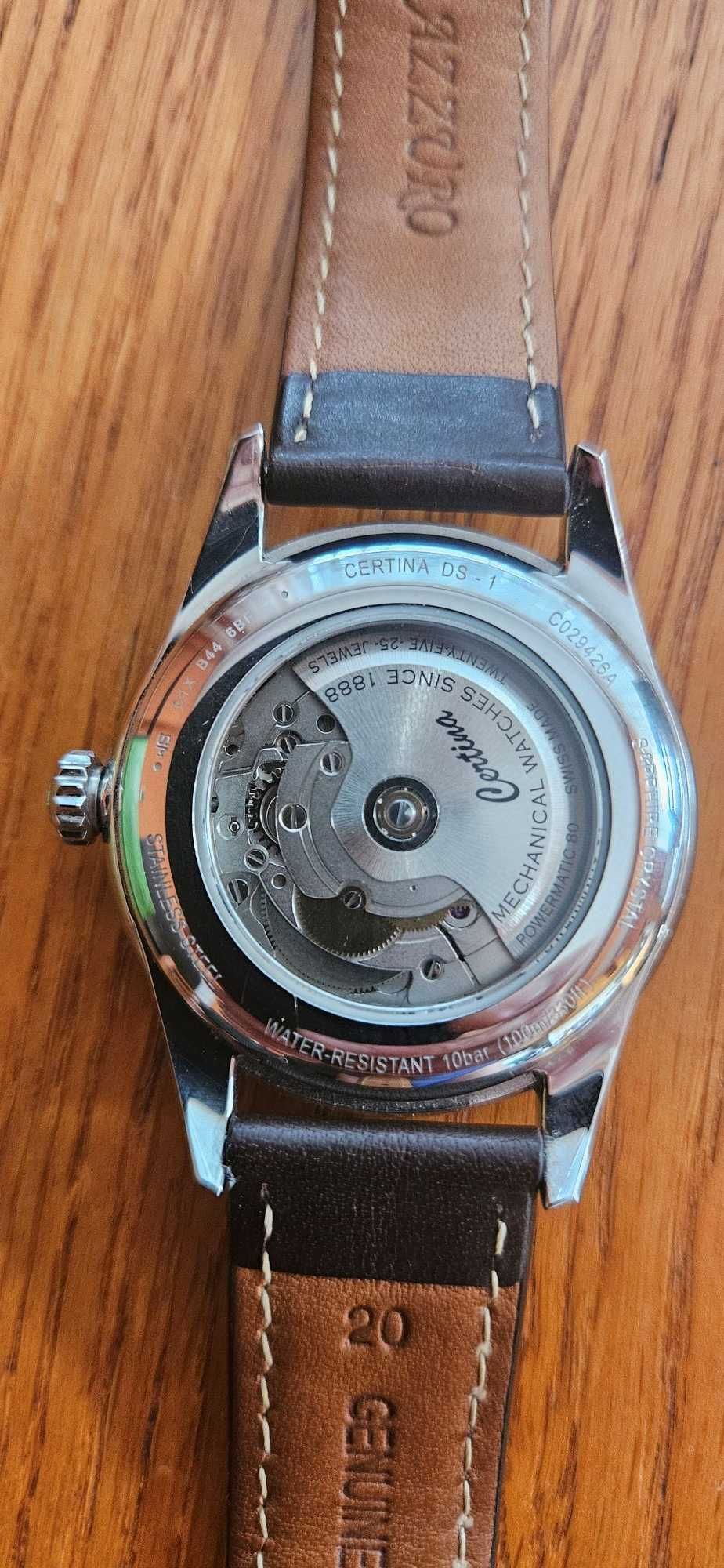 Автоматичен часовник Certina DS-1 в гаранция