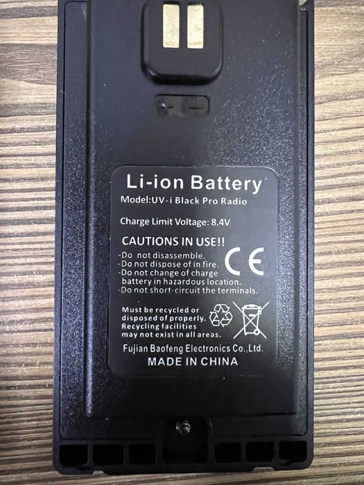 5W Радиостанция Baofeng18L UV-i Black Type-C, висока мощност, FMрадио