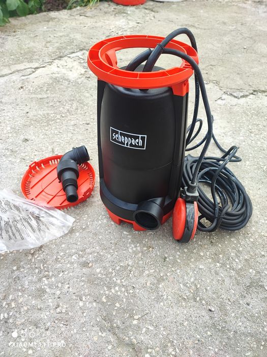 Потопяема помпа за мръсна вода Scheppach