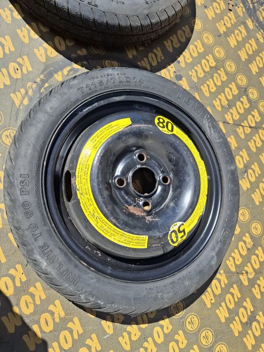 Продавам 1 бр Патерица 4x100 14 цола 3,5 J*ЕТ 42*ц.о 57.1 мм