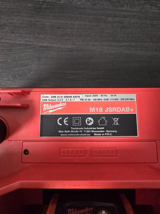 Radio șantier Milwaukee M 18