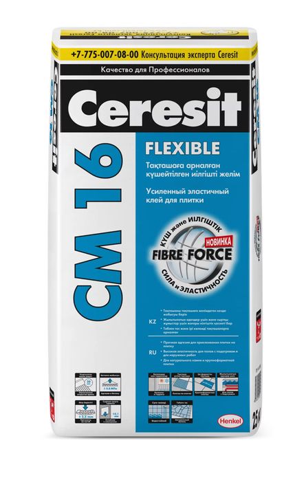 CERESIT CM 16 Высокоэластичный клей для  плитки
