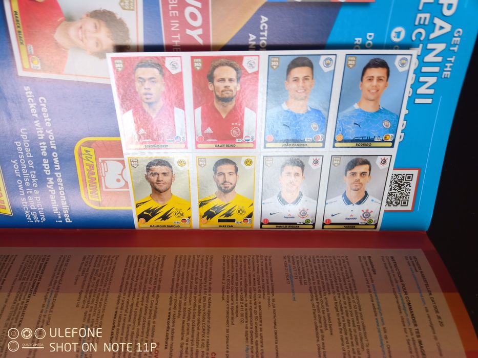 Албум Panini FIFA 365 2021 нови
