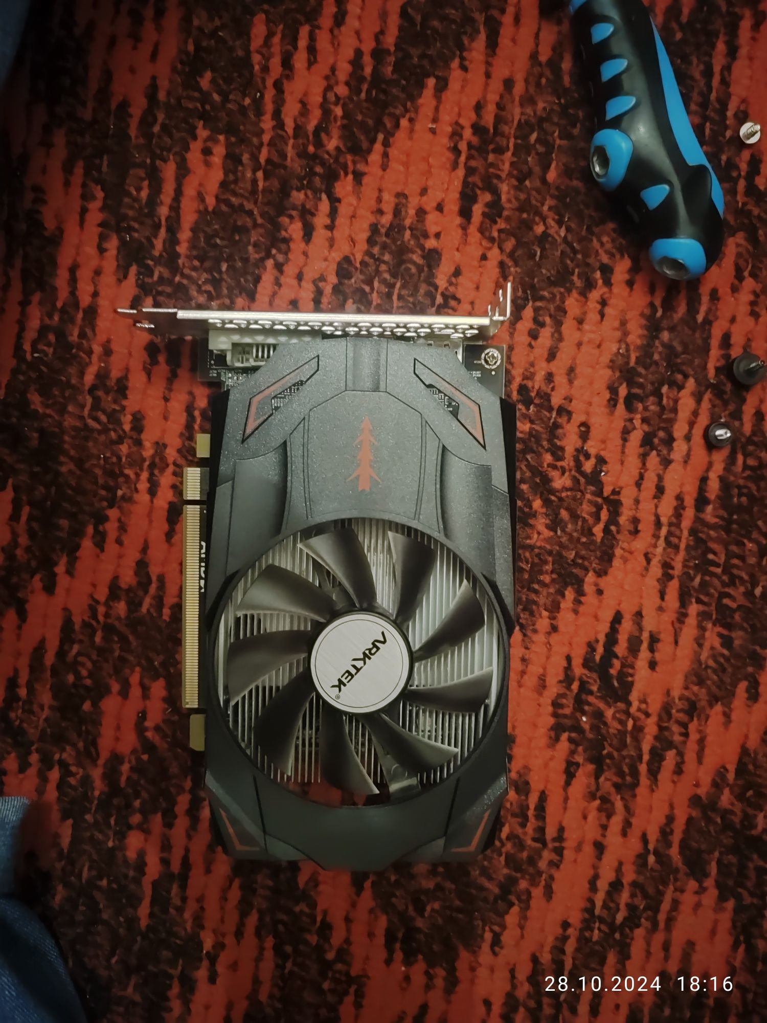 Видеокарта RX 550 4gb DDR5