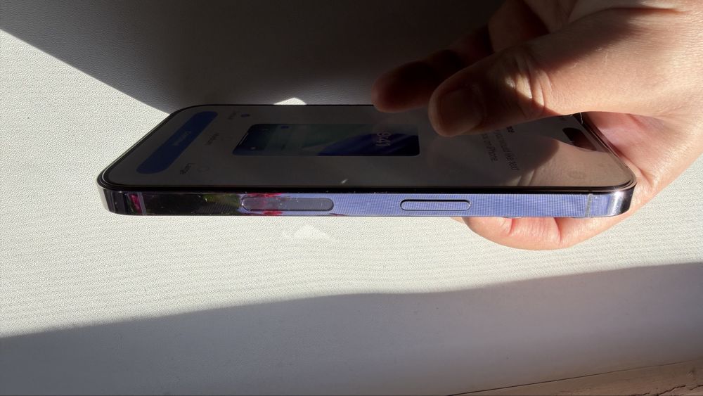 Vand iPhone 14 Pro 256GB Deep Purple eSIM - Link Video in descriere